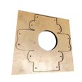 thumbnail image 3 of Caja de pañuelos de madera, troquel de corte, cortador de cuero, suministros de artesanía de cuero sólido, herramienta de fabricación de artesanías de, 3 of 9