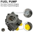 thumbnail image 3 of Fuel Pump 20997341 Fit for Volvo VN VNL VHD Series D11 D13 D16 Engine 85103778, 3 of 14