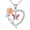 Heart Butterfly, variant on YAFEINI Raccoon Hug Love Heart Necklace Sterling Silver Pendant Animal Jewelry Gifts for Women
