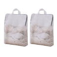 thumbnail image 1 of Bolsa de malla para lavar ropa interior, plegable, con asa y cremallera, ideal para viajes., 1 of 8