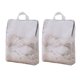 thumbnail image 1 of Bolsa de malla para lavar ropa interior, plegable, con asa y cremallera, ideal para viajes., 1 of 8