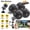 Black - 4PCS, variant on BFVV Light Bulbs Camera for Home - 360° Color Night Vision 1080p Security Cameras Wireless Wifi Indoor