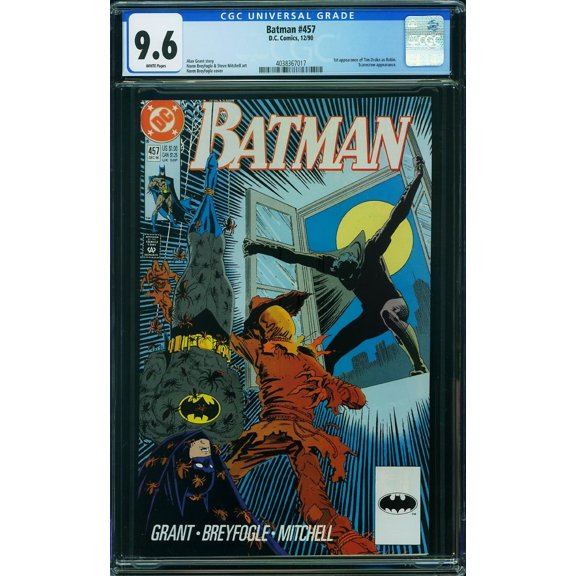 Batman #457 - CGC 9.6 Comic Book