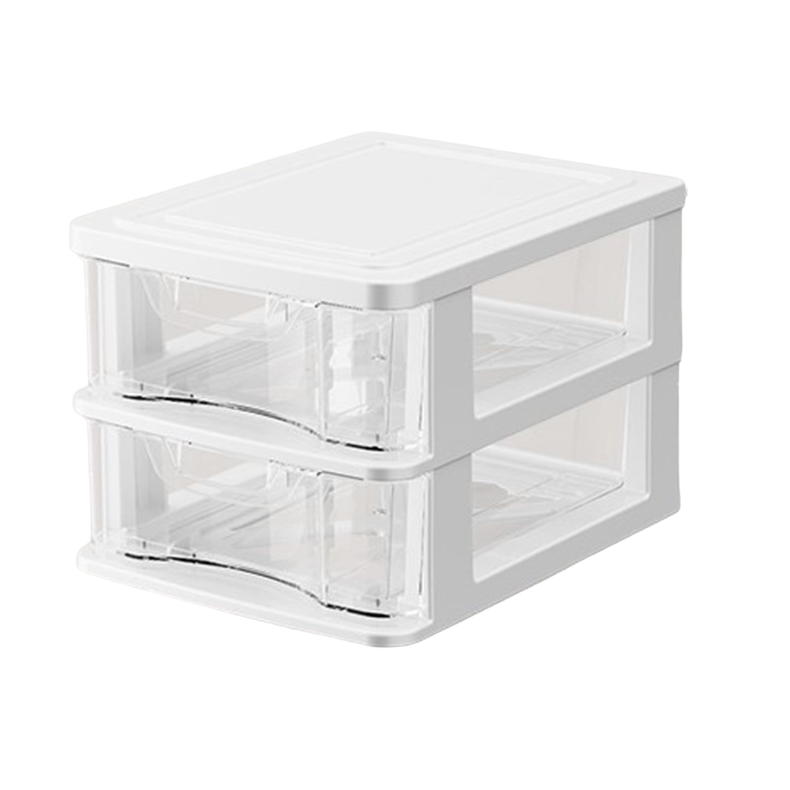 Transparent Desktop Storage Box - Large Capacity, Multi-layer