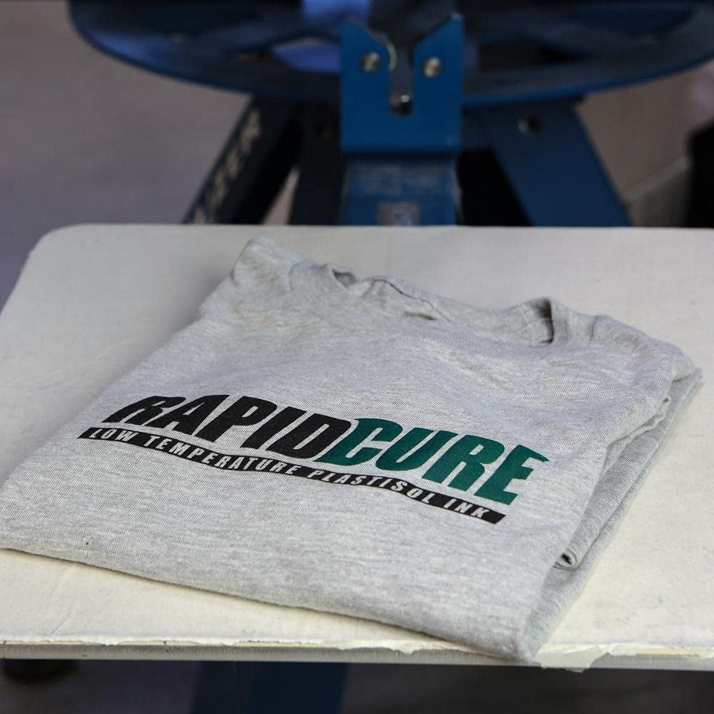 Rapid Cure Screen Printing Ink Green (Pint - 16oz.) - Plastisol Ink for Screen Printing Fabric - Low Temperature Curing Plastisol by Screen Print Direct - Fast Cure Ink for Silk