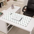 thumbnail image 3 of Long Mouse Pads for Desk,White Cartoon Rainbow Pattern Desk Mats on Top Of Desks, Desk Mouse Pad Extra Large with 3mm Non-Slip Base and Stitched Edge for Gaming,Office,Work,Home 31.5"x15.7", 3 of 6