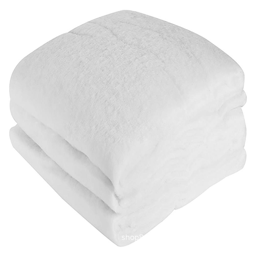 Christmas Snow Cover Blanket Artificial Cotton Blanket for Christmas