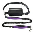 thumbnail image 2 of Qaailabf Hands Free Dog Leash with Zipper Pouch | Adjustable Bungee Running Leash | 51-76 Inch Length | Shock Absorbing Dual Handles | Neoprene Waist Belt | Durable Nylon for Medium Large Dogs, 2 of 3