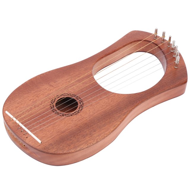 Arpa de cuerdas de madera, arpa de lira, arpa de palisandro, cuerdas de arpa duraderas, arpa de lira, solución innovadora