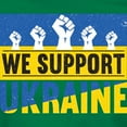 thumbnail image 3 of CafePress - We Support Ukraine T Shirt - Women's Traditional Fit Dark T-Shirt, 3 of 4