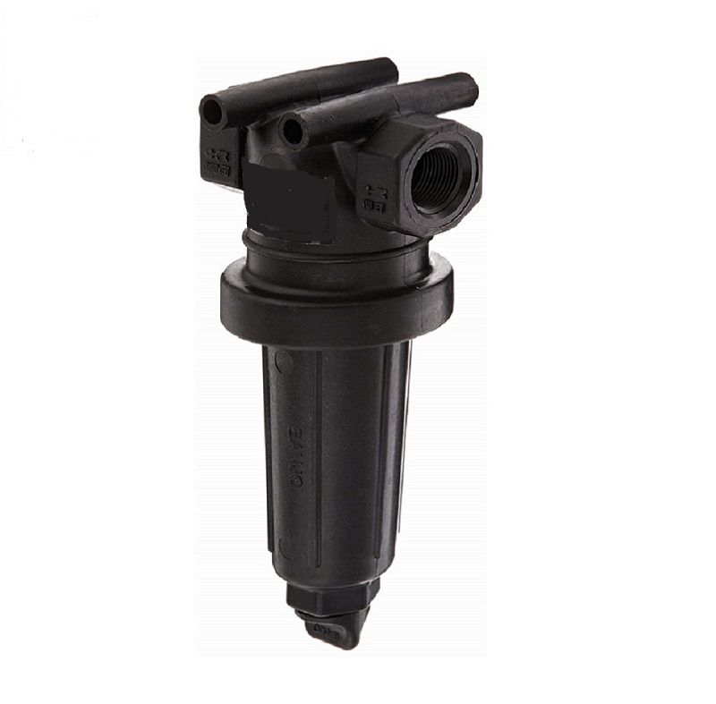 Banjo 11/4" TLine Strainer Poly Head & Bowl w/ 50 Mesh Screen Farmer