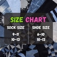thumbnail image 4 of Colorfut Women's 12 Pairs Colorful Patterned Crew Socks WC95-AB, 4 of 4