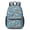 Basset Hound and, variant on Great Pyrenees and Floral Blue Pattern 17" School Backpacks for Teens,Waterproof Oxford Fabric,S-Shape Padded Straps for School,Travel,Hiking,Camping