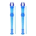 thumbnail image 1 of Dosaele 2Pcs Children Clarinet Flute 8 Hole Kids Musical Flute with Cleaning Rod, 1 of 7