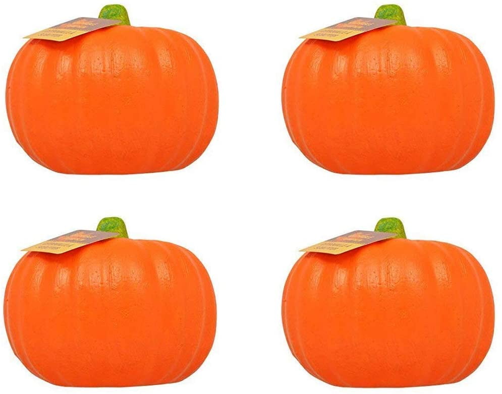 Foam Carvable Pumpkin Decoration (4Pack)