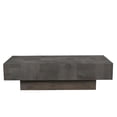 thumbnail image 2 of Taran Designs Maria Solid Wood Coffee Table in Dark Gray, 2 of 6