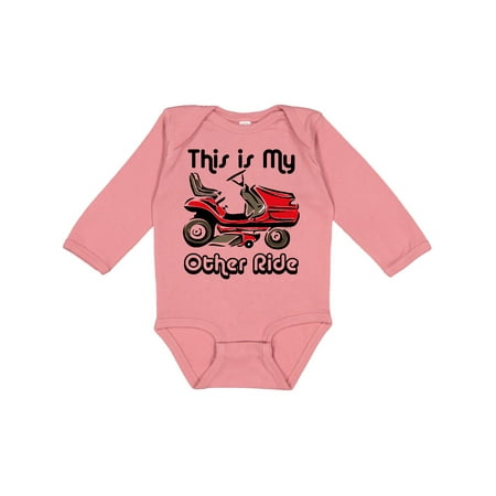 

Inktastic Mower My Other Ride Gift Baby Boy or Baby Girl Long Sleeve Bodysuit