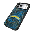 thumbnail image 2 of Los Angeles Chargers iPhone Paisley Design Bump Case, 2 of 7