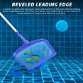 thumbnail image 3 of Professional Pool Skimmer Net, Upgraded Extra Wide Scoop Edge, Swimming Leaf Rake with Ultra Fine Mesh Deep Nylon Net Bag - Pool Nets for Cleaning Finest Debris (Not Pole), 3 of 6