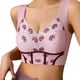 thumbnail image 1 of Brasier Sujetador de Encaje con Espalda Descubierta para Mujer, sin Tirantes, Ajustado, Ajustable y Fruncido, Talla Grande, 2025 Grande, 1 of 4