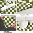 thumbnail image 3 of Olive Green and White Checkerboard Pattern Kitchen Rug Mat,Kitchen Runner Rugs Non Skid Washable,Decorative Kitchen Floor Mats for Kitchen,Sink,Laundry,17"X47", 3 of 5