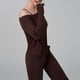 thumbnail image 5 of Top de encaje,Camiseta de verano de manga larga con cuello redondo para mujer, informal, de moda, de mezcla de algodón suave, cómoda para el hogar o el trabajo, sopatenor, 5 of 8