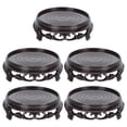 thumbnail image 1 of Miangastore 5 Pcs Base de Rangement en Plastique Support de Pot de Fleurs Décoratif Piédestal, 1 of 8