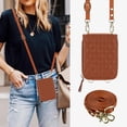 thumbnail image 7 of Compatible Wallet Case for Samsung Galaxy Z Flip 5 Case with Card Holder,Full Protective Leather Lanyard Purse Case for Galaxy Z Flip 5 Wallet Phone Case for Galaxy Flip 5 Case with Strap Brown, 7 of 7