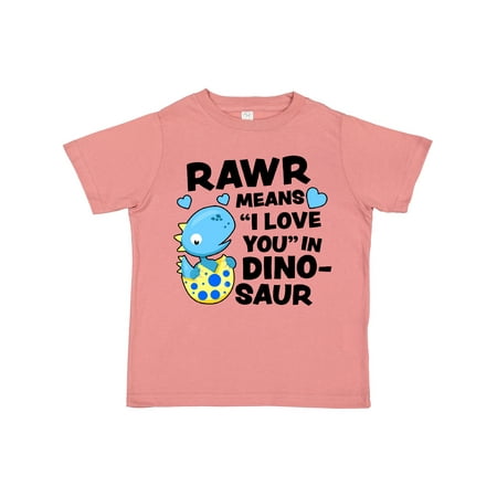 

Inktastic Rawr Means I Love You in Dinosaur Valentine Gift Toddler Boy or Toddler Girl T-Shirt