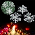 thumbnail image 1 of Christmas Snowflake Ornaments Christmas Tree Pendant Christmas Snowflake Ornaments Christmas Tree Decorative Hanging Ornament Home Festival Decor ANGGREK Otros, 1 of 8