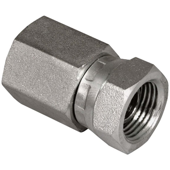 Apache 39004625 0.25 in. Male Pipe x 0.25 in. Female Pipe Swivel Hydraulic Adapter