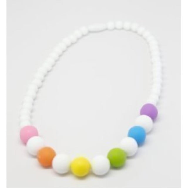 silicone baby teething necklace