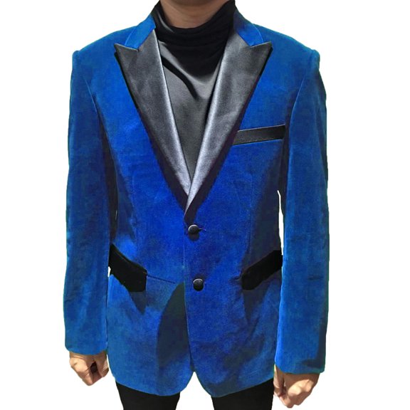 Alberto Nardoni Velvet Tuxedo Velour Blazer Sport Coat Jacket Available Big Sizes