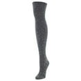 thumbnail image 2 of MeMoi Braid Trails Cotton Blend Over The Knee Socks - Womens - Female, 2 of 4