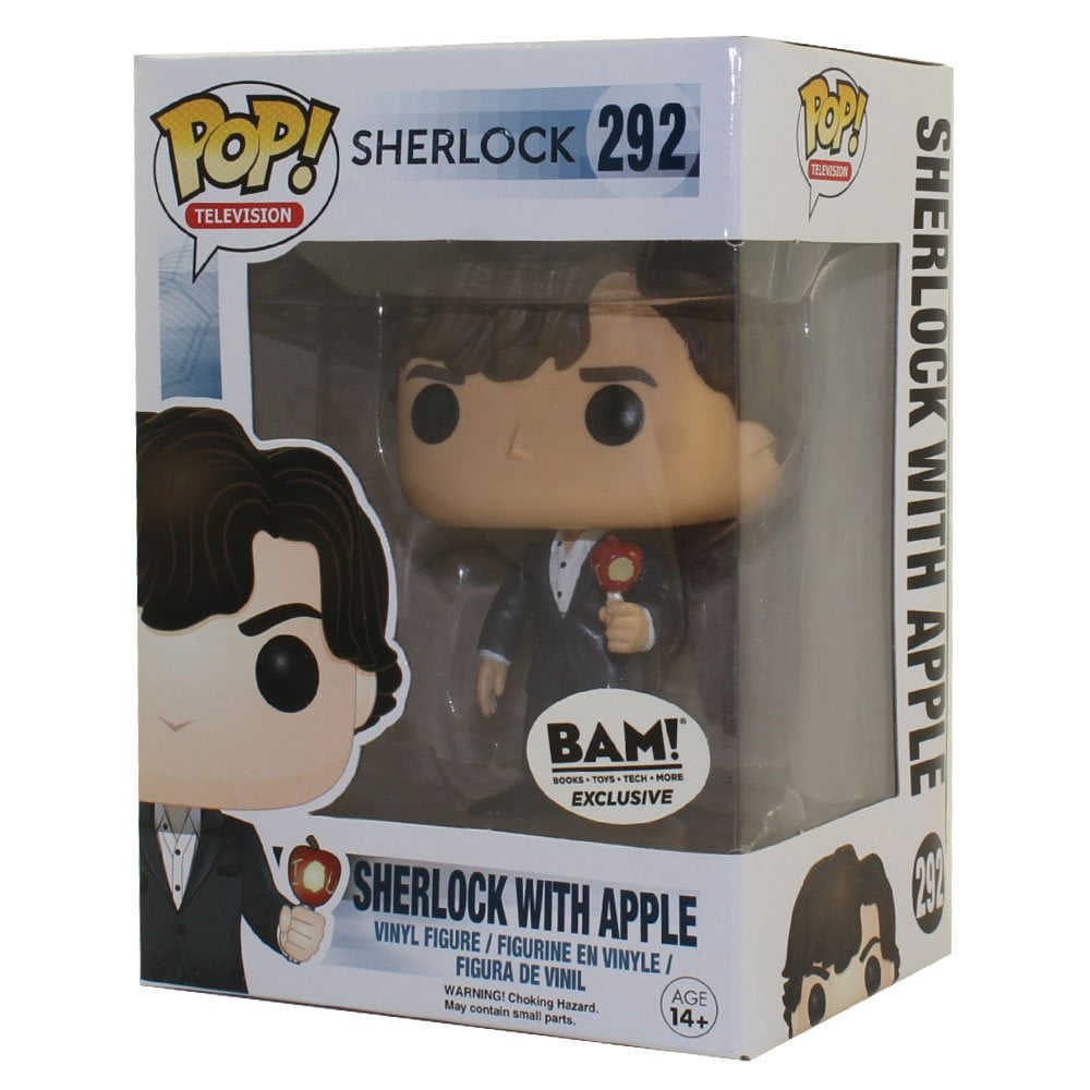 Funko Pop Television: Sherlock with Apple Collectible Figure