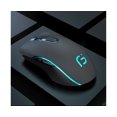 thumbnail image 5 of X9 Portable Bluetooth-compatible 4.0 + 2.4Ghz Wireless Dual Mode 2 In 1 Mouse for Laptops - Black, 5 of 5