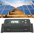 thumbnail image 4 of Automatic Memory Data Storage Solar Charge Controller, LCD Display One Button Operation Olar Panel Regulator, Home For Battery Car Street Lamp, 4 of 8