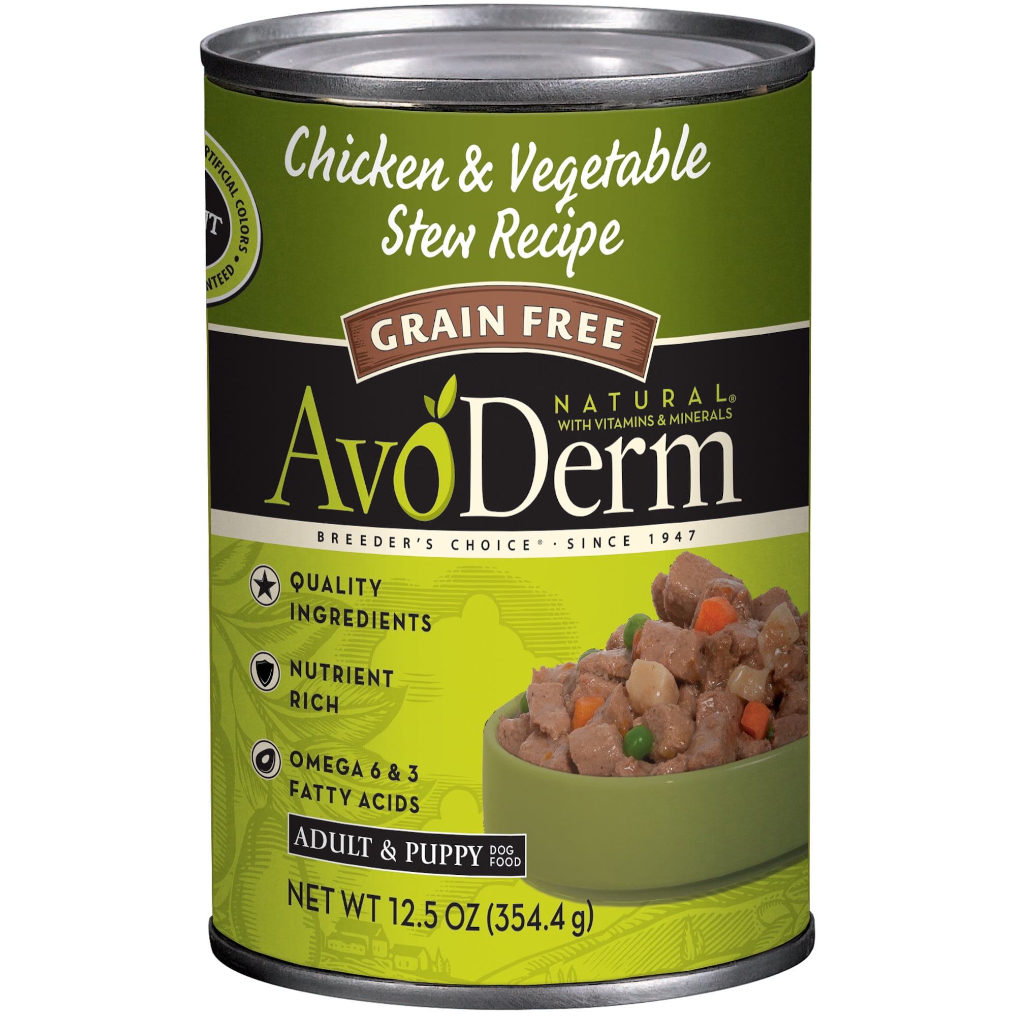 AvoDerm Grain Free Chicken & Vegetable Stew Wet Dog Food