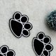 thumbnail image 5 of Parche bordado, pegatina de pata de gato, parches para coser, apliques bordados, conjunto para planchar, patas de perro, ropa, camiseta, pantalones vaqueros, chaqueta, falda, decoración DIY, 10 Uds. ER, 5 of 5