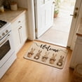 thumbnail image 4 of Happy Easter Doormat Outdoor Natural Rabbits Welcome Non-Front Mat Decorative Rugs For Indoor Home Farmhouses Entrance Porch Easter Day Party Decor, 4 of 5