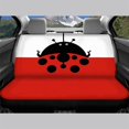 thumbnail image 3 of Psesaysky Cartoon Ladybug Rear Bench Cover Protectors with Stretchy Dustproof, Back Seat Covers for Sedan Van, 2 Pack Automotive Accessories, 3 of 7