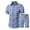 Blue01, variant on Cloudstyle Men's Floral 2 Piece Tracksuit Short Sleeve Top and Shorts