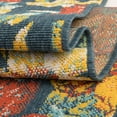 thumbnail image 4 of Unique Loom Outdoor Coastal Collection Area Rug - Cicek (7' 1" Round Multi/Light Brown), 4 of 7