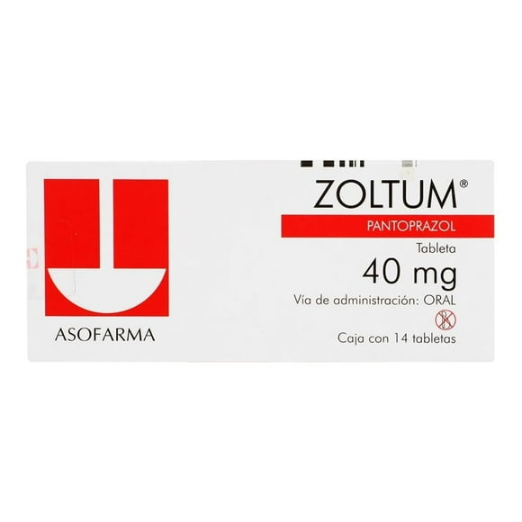 Zoltum Pantoprazol 40 mg 14 tabletas