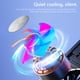 thumbnail image 4 of PC Laptop Cooler 2 Silent Fan PLEGABLE Notebook Cooling Pad Support (Negro), 4 of 7