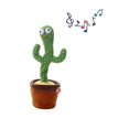 thumbnail image 5 of Cacto Danzante Baile de cactus cantando Twisting Electric Shake con las canciones de peluche (B)Libre de BPA, 5 of 5