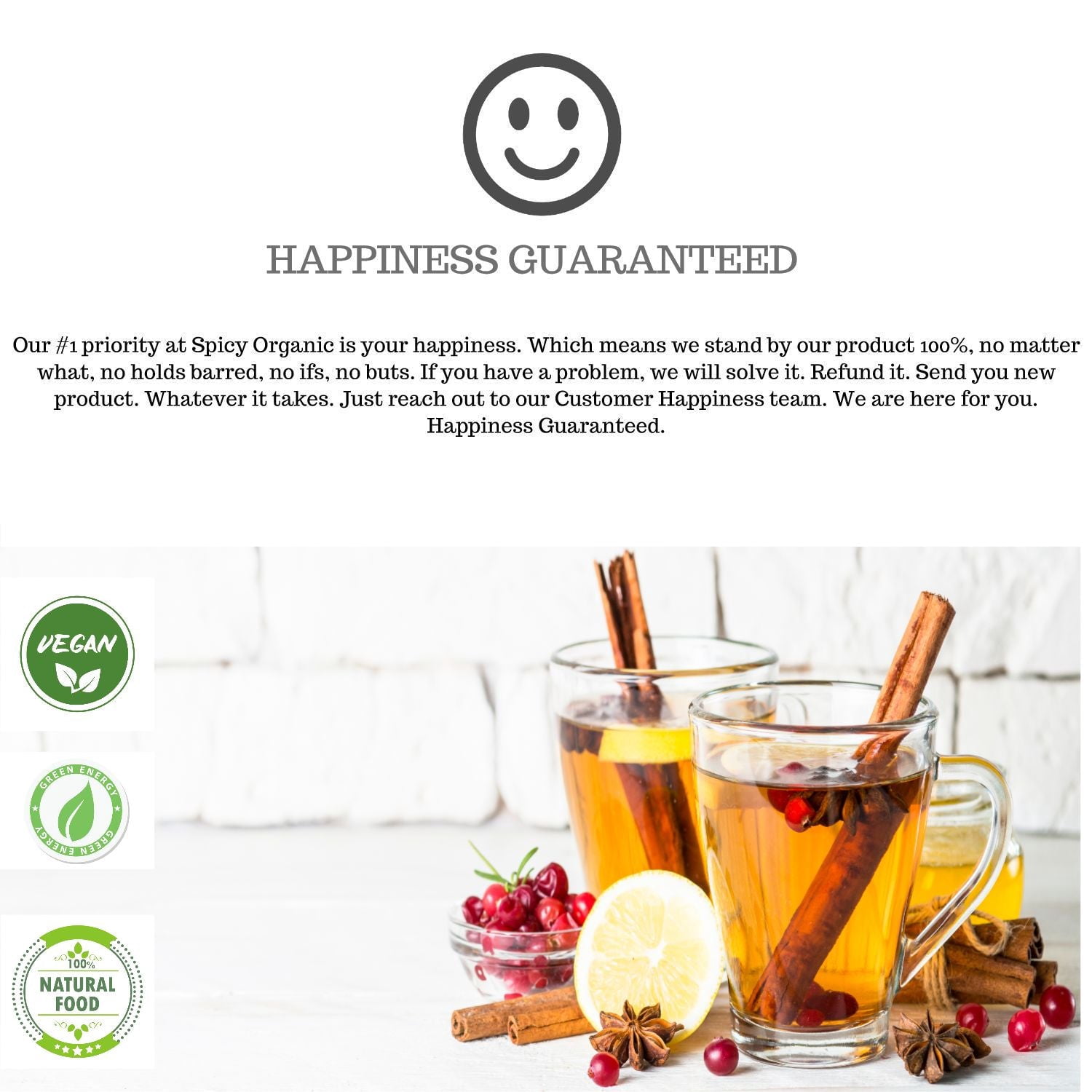 SPICY ORGANIC Cinnamon Sticks - 100% USDA Certified Organic - With Strong Aroma, Ideal For Cooking & Baking