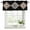 Black, variant on Brown Green Boho Curtain Valances for Windows, Kitchen Valance Window Treatments Panel 2 Pack, Vintage Southwest Abstract Geometric Rod Pocket Short Curtains for Bathroom Bedroom 42 x 18 Inch