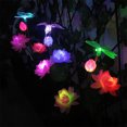 thumbnail image 1 of Fiudx Luces Solares para Jardín, Estaca Que Cambia de Color, Decoración Exterior Impermeable, Iluminación Solar para Jardín, Patio, Fácil Instalación, Multicolor, 75 Cm de Alto, 1 of 7