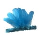thumbnail image 3 of Diadema de plumas decorativa para fiesta, baile, escenario, espectáculo, cosplay Azul, 3 of 9
